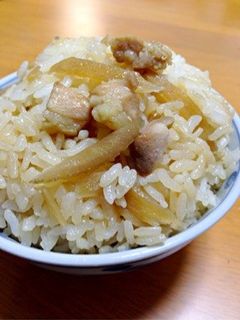 *鶏ごぼうご飯-レシピのメイン写真