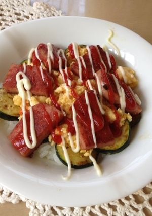 フライパン一つで!スパム丼☆-レシピのメイン写真