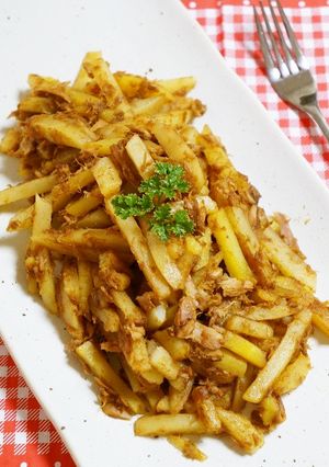 じゃがいもとシーチキンのカレー炒め☆-レシピのメイン写真