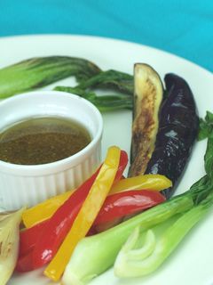 焼き野菜の山椒香味油だれ-レシピのメイン写真