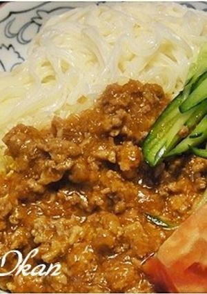 そうめんでジャージャー麺-レシピのメイン写真