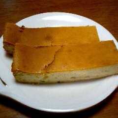 A picture of しっとり米粉でバナナチーズケーキ.