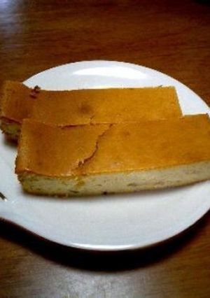 しっとり米粉でバナナチーズケーキ-レシピのメイン写真