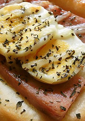 スパムで簡単！ランチパン-レシピのメイン写真