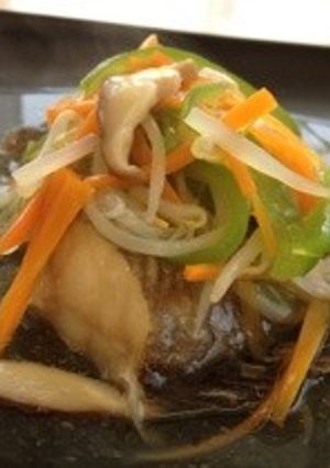 カレイのから揚げ野菜あんかけ-レシピのメイン写真