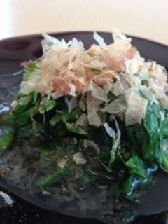ほうれん草のお浸し-レシピのメイン写真