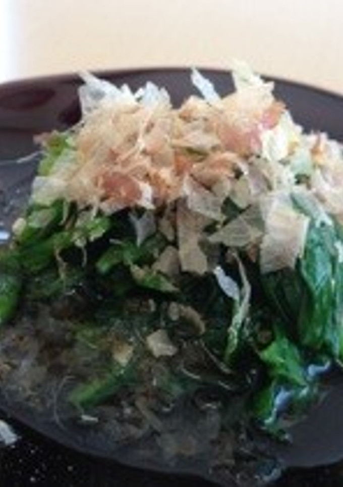 ほうれん草のお浸し-レシピのメイン写真