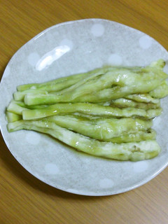 なすの簡単レンジ蒸し-レシピのメイン写真
