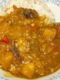 岡山産☆桃と葡萄のフルーツカレー