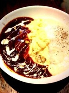 二色ふわふわオムライス♡-レシピのメイン写真