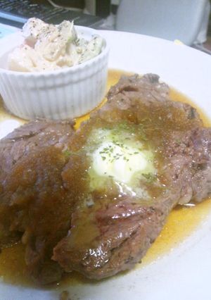 安い牛ステーキ肉をおいしく食べる方法-レシピのメイン写真