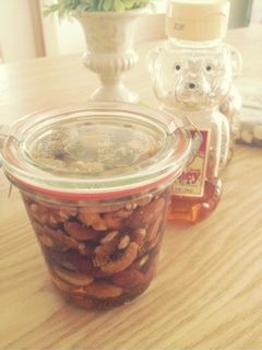 ♡オシャレな蜂蜜ナッツ♡-レシピのメイン写真