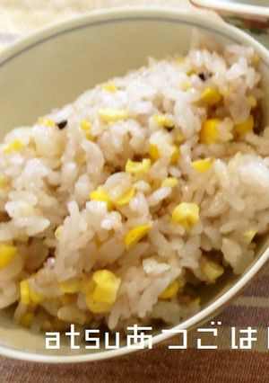 あま~いトウモロコシご飯-レシピのメイン写真