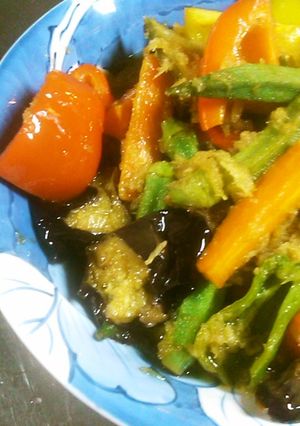 こく旨夏野菜の揚げ浸し　おろしぽん酢-レシピのメイン写真