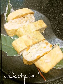 切干大根の煮物の卵焼き-レシピのメイン写真