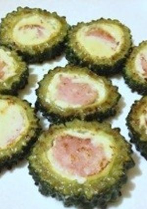 ゴーヤとスパムのお日様焼き☆マヨ風味-レシピのメイン写真