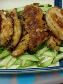 むね肉の唐揚げサラダ-レシピのメイン写真