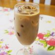 *冷たい*アイスカフェオレ*