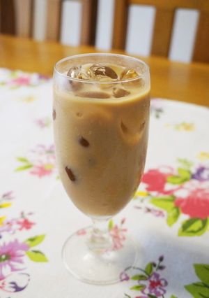 *冷たい*アイスカフェオレ*-レシピのメイン写真