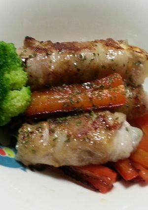 豚肉のアスパラﾁｰｽﾞ巻とソテ−☆-レシピのメイン写真