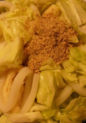 冷たい塩キャベツうどん-レシピのメイン写真
