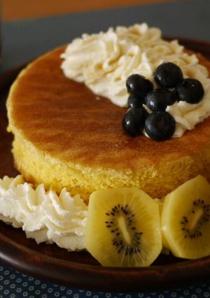 フライパンでしゅわふわスフレパンケーキ-レシピのメイン写真