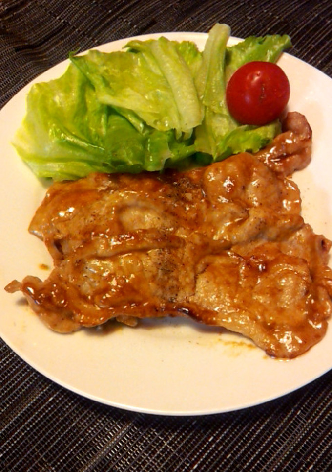 豚のしょうが焼き ソースver.-レシピのメイン写真