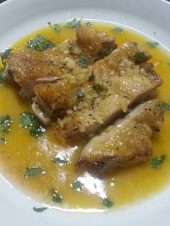 鶏肉オレンジソース-レシピのメイン写真