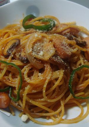 ナポリタン-レシピのメイン写真