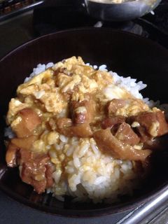 焼き鳥の缶詰を使った簡単親子丼-レシピのメイン写真