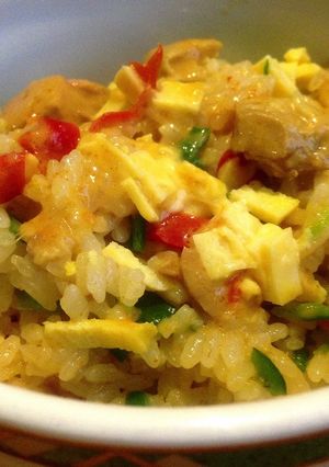 訳ありカレーピラフ~_~;-レシピのメイン写真
