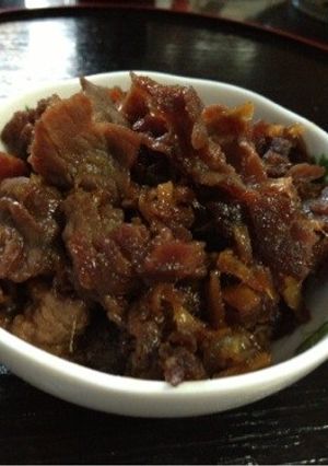 牛肉しぐれ煮-レシピのメイン写真