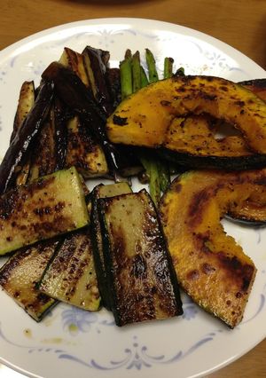 シンプル！でも美味！グリル夏野菜！-レシピのメイン写真