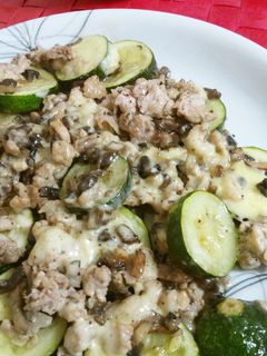 簡単×男子料理:夏ズッキーニのチーズ焼き-レシピのメイン写真