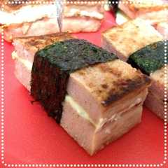 รูปของ お弁当に♪簡単SPAMチーズサンド★