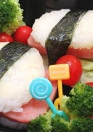 スパムライスバーガーのお弁当-レシピのメイン写真