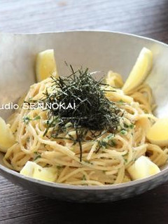 簡単おいしい☆たらことわさびの和風パスタ-レシピのメイン写真