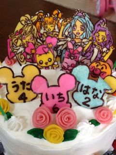 ドキドキプリキュア ♡ケーキ♡-レシピのメイン写真