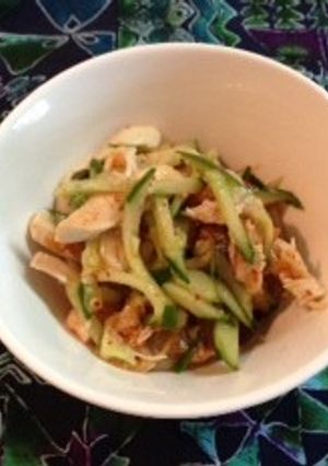✿　蒸し鶏キムチ　✿-レシピのメイン写真