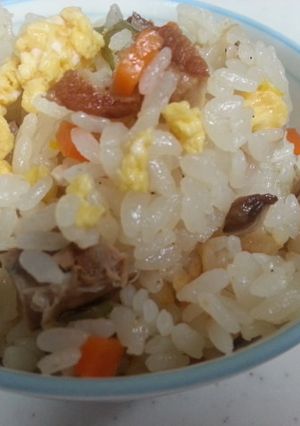 中華風　チャーシュー炊込みご飯-レシピのメイン写真