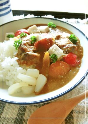 越のルビー&とみつ金時の呉汁カレー-レシピのメイン写真