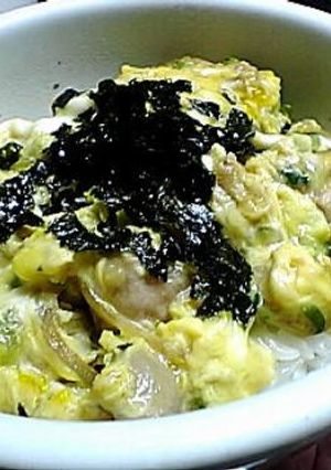 大根葉入り☆変わり親子丼-レシピのメイン写真