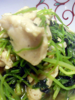 麺つゆで作る④ささみと三つ葉のさっと煮-レシピのメイン写真