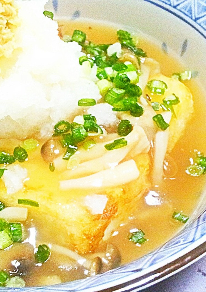 【揚げない/水切りなし】揚げ出し豆腐-レシピのメイン写真