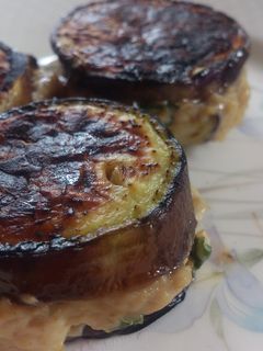 簡単!大葉香るなすのはさみ焼き-レシピのメイン写真