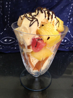 フルーツとホットケーキのアイストッピング-レシピのメイン写真