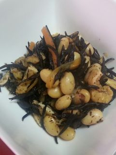 香ばしい!我が家のひじきの煮物☆!-レシピのメイン写真