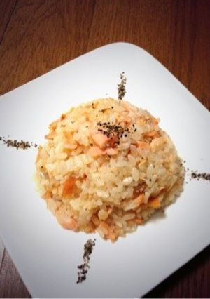 簡単！焼き鮭ピラフ！-レシピのメイン写真