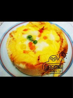 食パンで簡単♪パンキッシュ-レシピのメイン写真