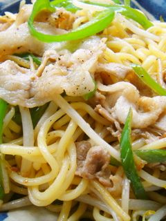 豚バラの生姜焼きそば-レシピのメイン写真